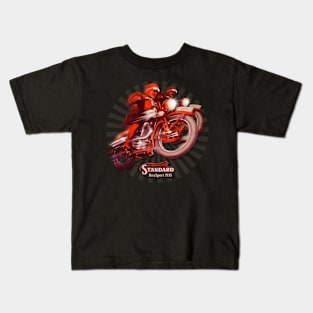 1935 Standard Rexsport Motorcycle Kids T-Shirt